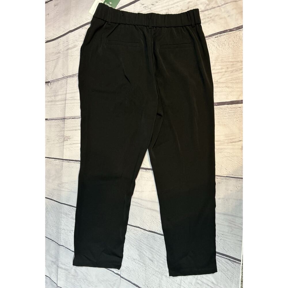 Halara Black Career Pants L Tall NWT Elastic Waist Casual Work Trousers - Picture 3 of 6